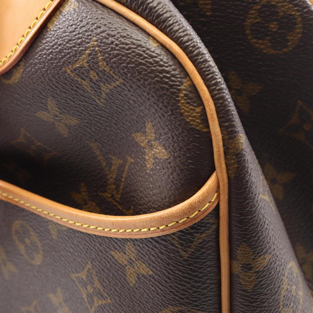 LOUIS VUITTON Brown Monogram Leather Deauville Bag - Picture 11 of 11